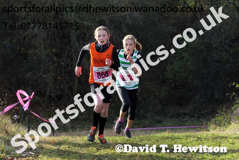 Girls under-13s Start Fitness HEHL, Aykley Heads, Durham. Photo: David T. Hewitson/Sports for All Pics